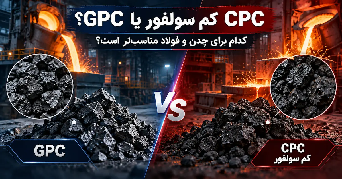 CPC کم سولفور یا GPC؟ مقایسه برای چدن و فولاد
